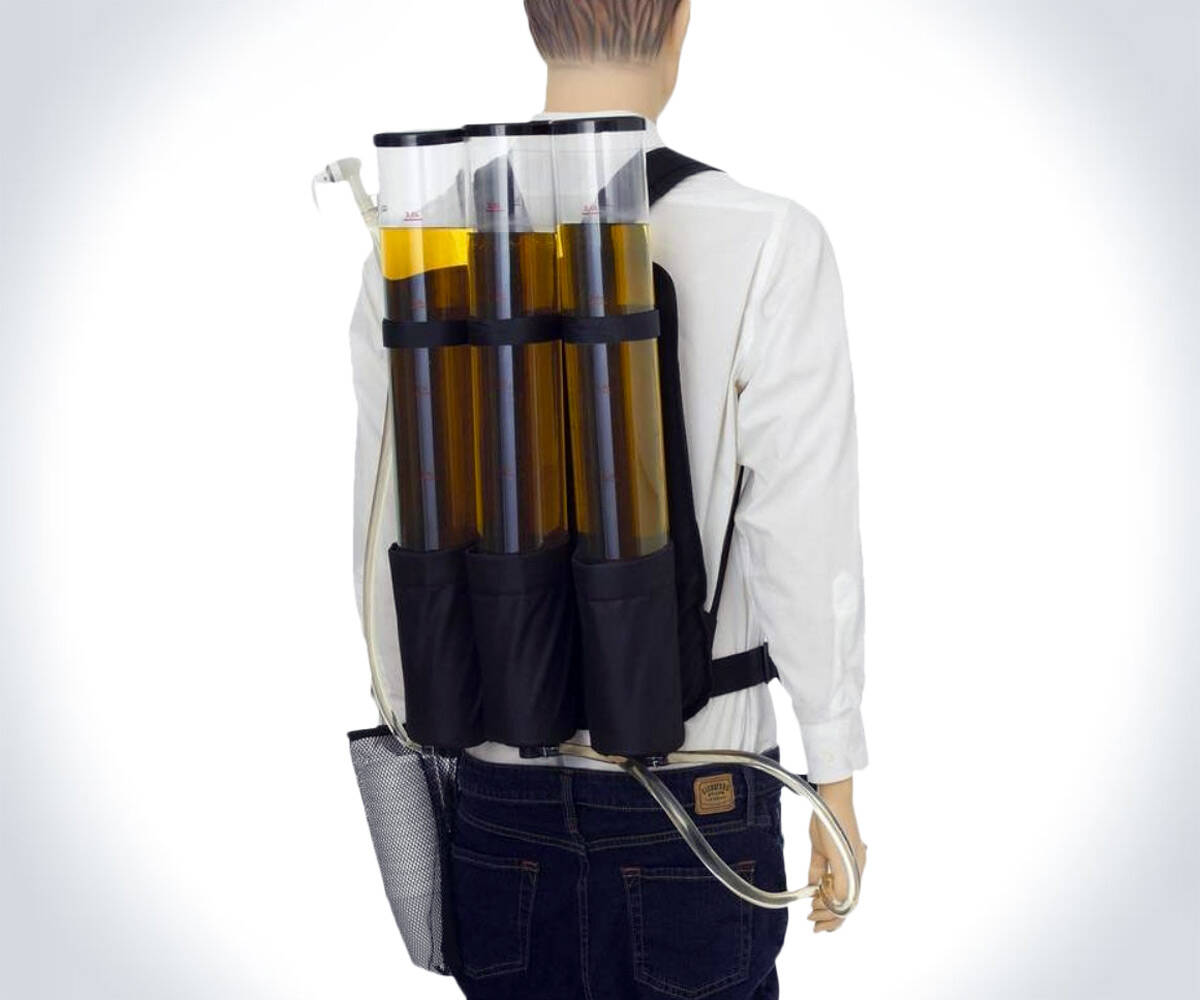 Triple Beverage Dispenser Backpack - coolthings.us