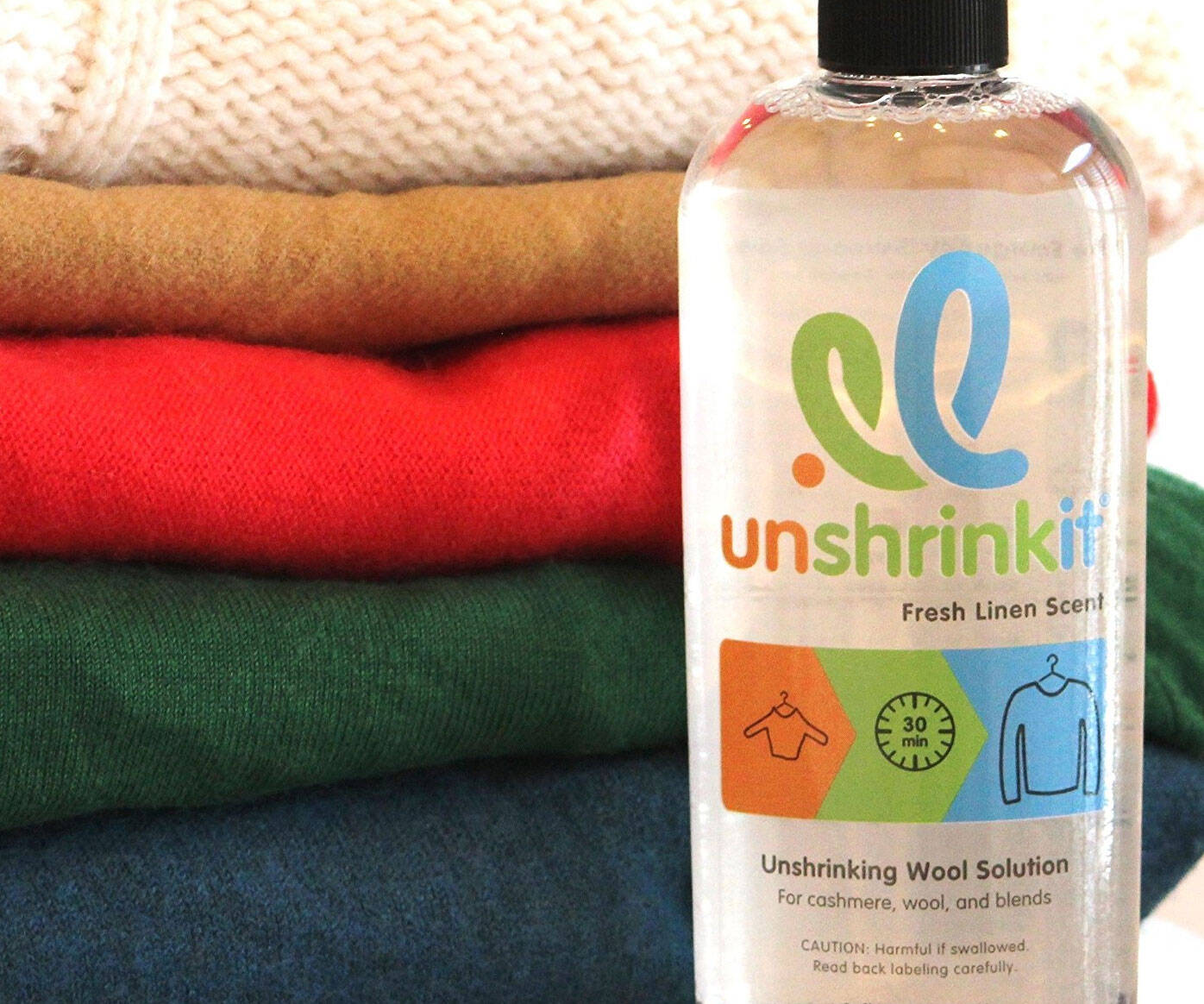 Unshrinking Clothing Solution