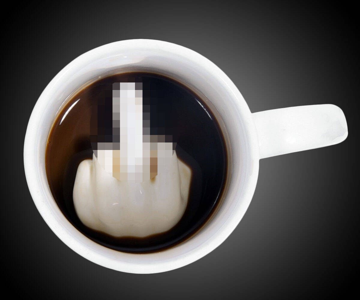 Up Yours Mug - coolthings.us