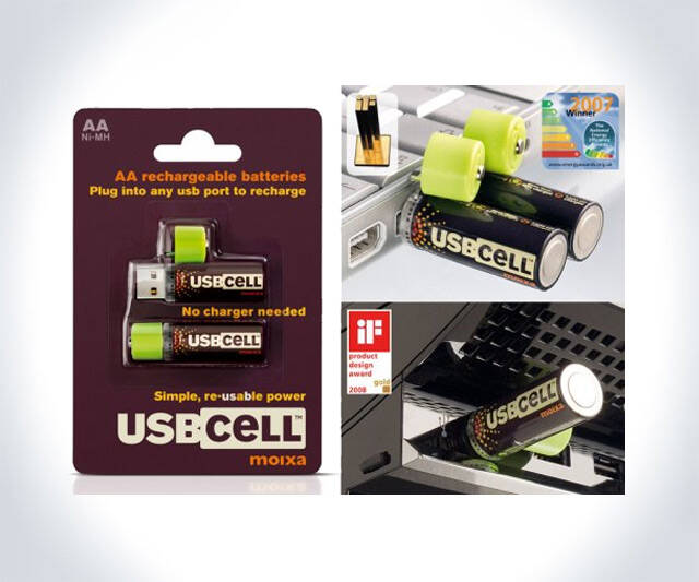 USB Rechargeable Batteries - coolthings.us