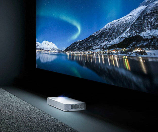 Vava 4K Ultra Short Throw Laser Projector - //coolthings.us