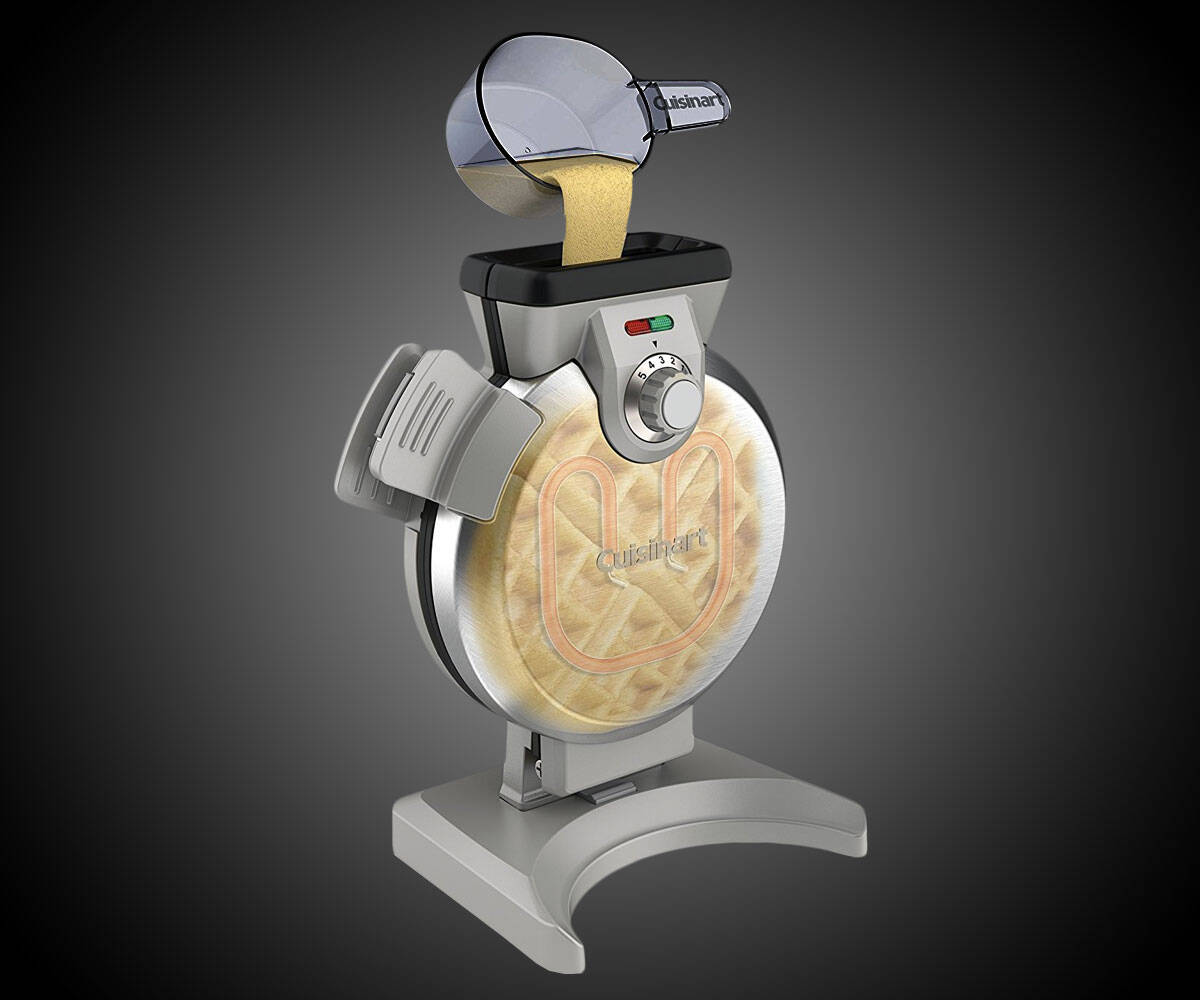 Vertical Waffle Maker - coolthings.us