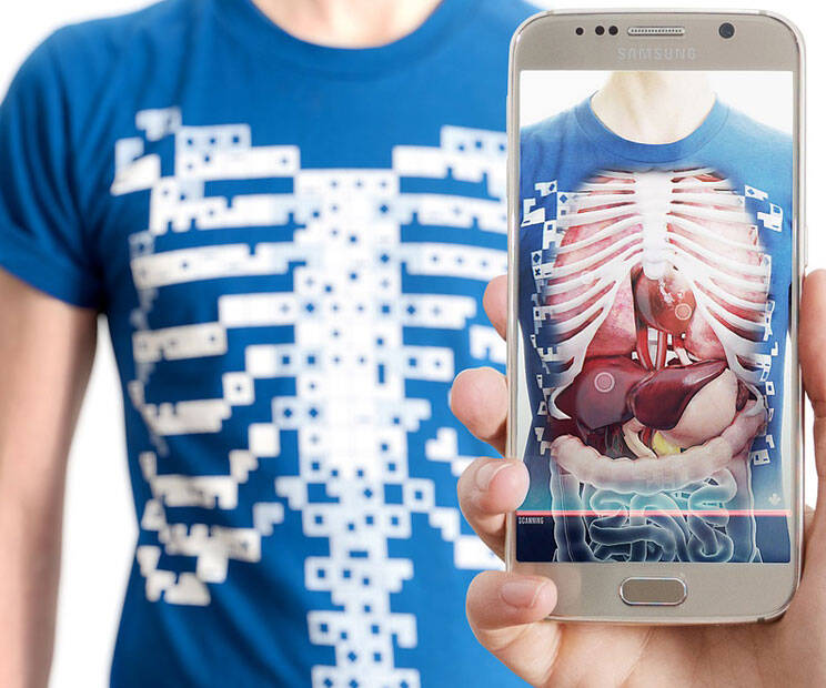 Virtual Anatomy T-Shirt - coolthings.us