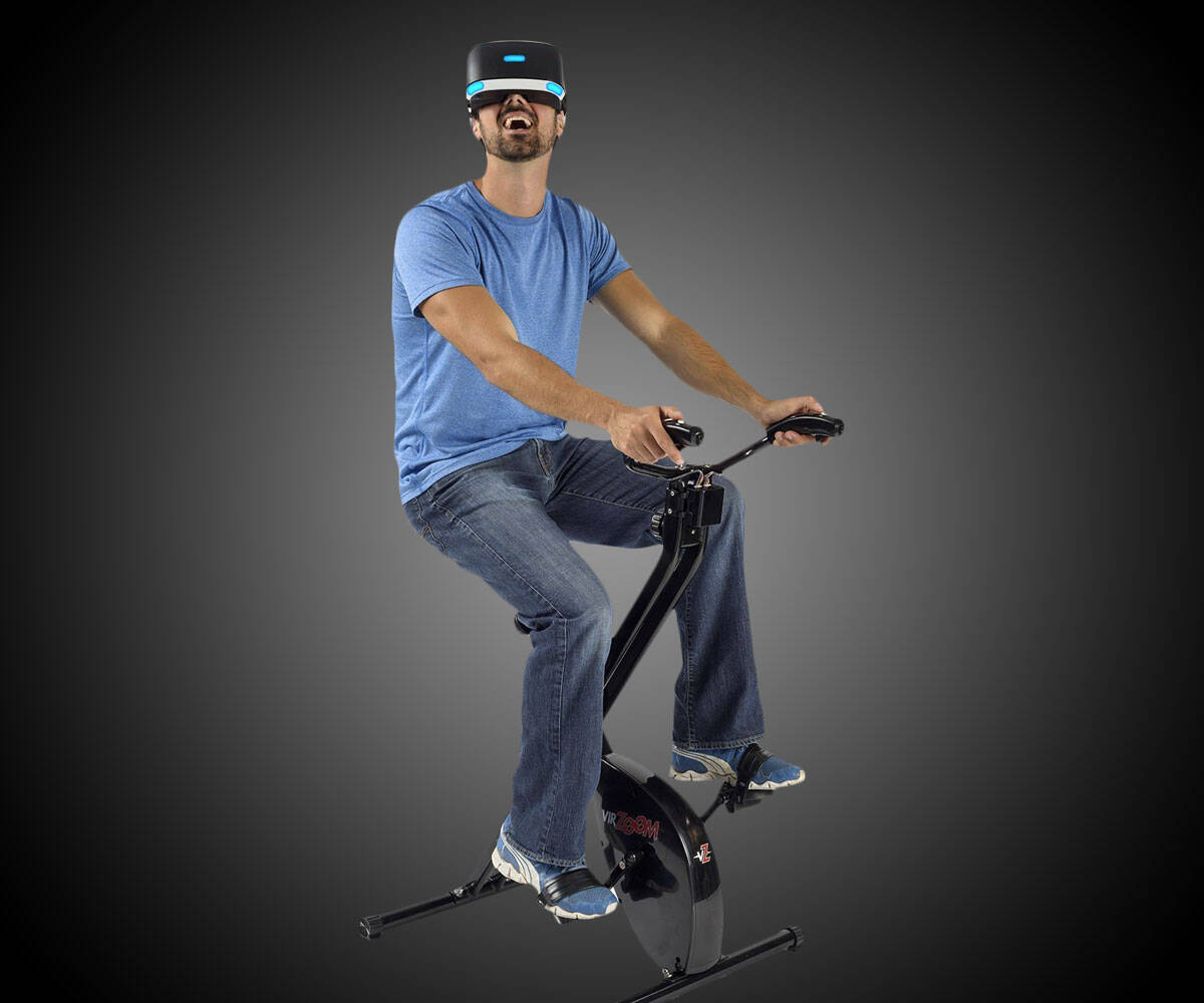 Virtual Reality Exercise Bike