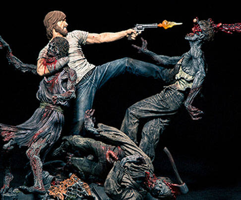Walking Dead Rick Grimes Statue