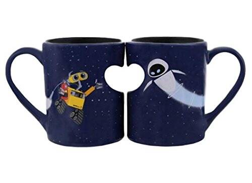 Wall-e and Eve Coffee Mugs - //coolthings.us