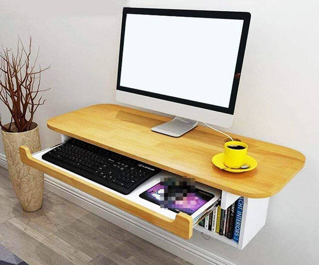 Wall Mounted Computer Desk - coolthings.us