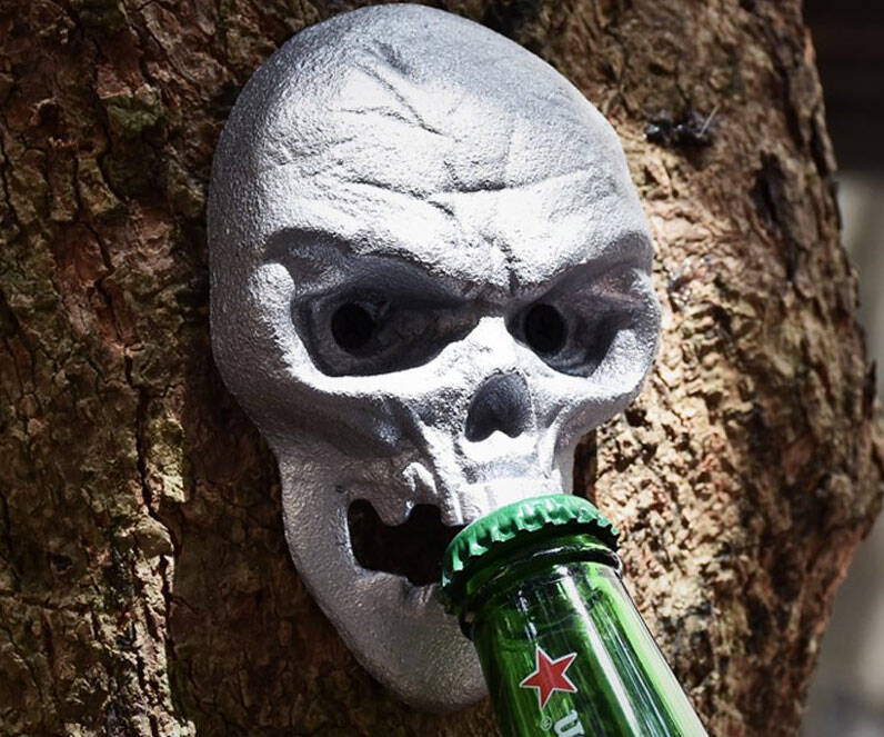 Skull Bottle Opener - coolthings.us