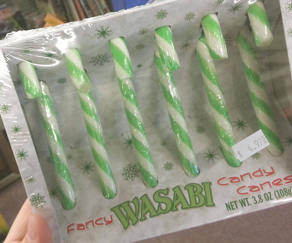 Wasabi Candy Canes