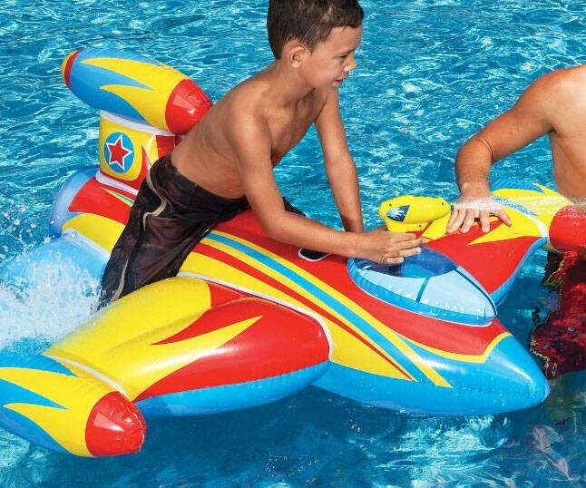 Water Gun Spaceship Pool Float