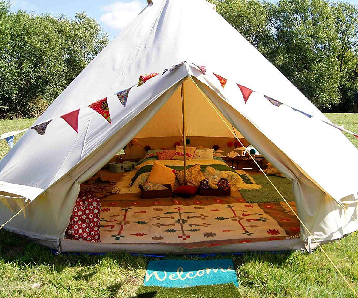 Waterproof Luxury Glamping Bell Tent