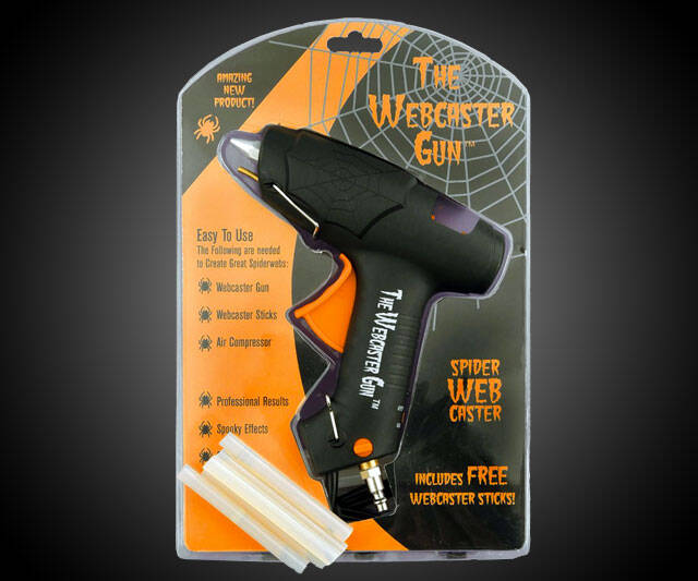 Webcaster Trigger-Fed Cobweb Gun - coolthings.us