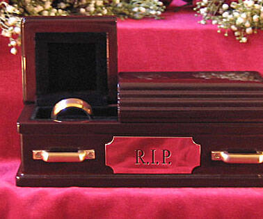 Engagement Ring Coffin