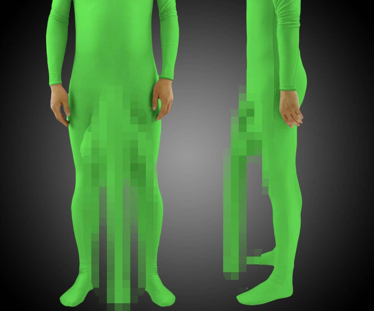 Well Endowed Zentai Suit