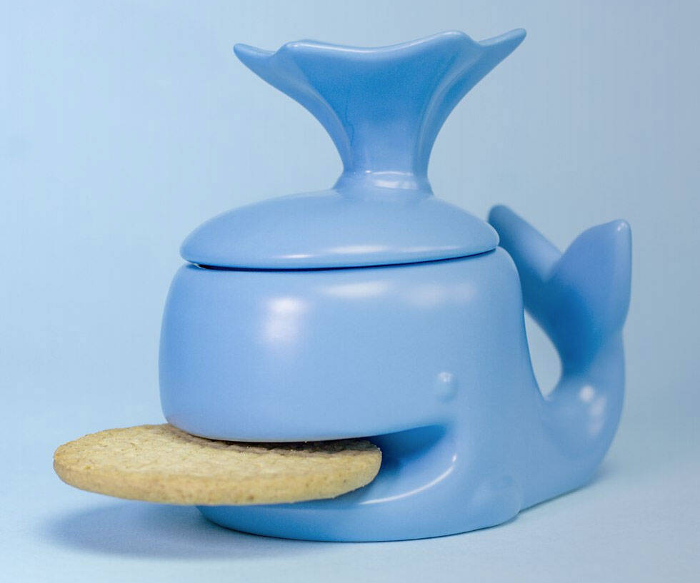 Whale Coffee Mug & Cookie Holder