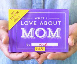 What I Love About Mom Fill-In Journal - //coolthings.us