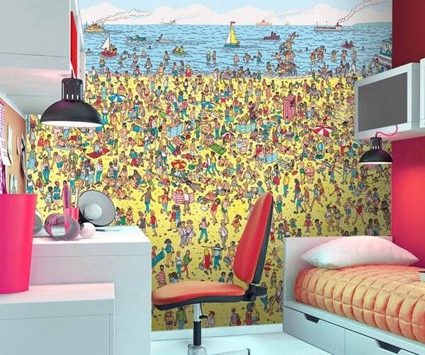 Where's Waldo Mural