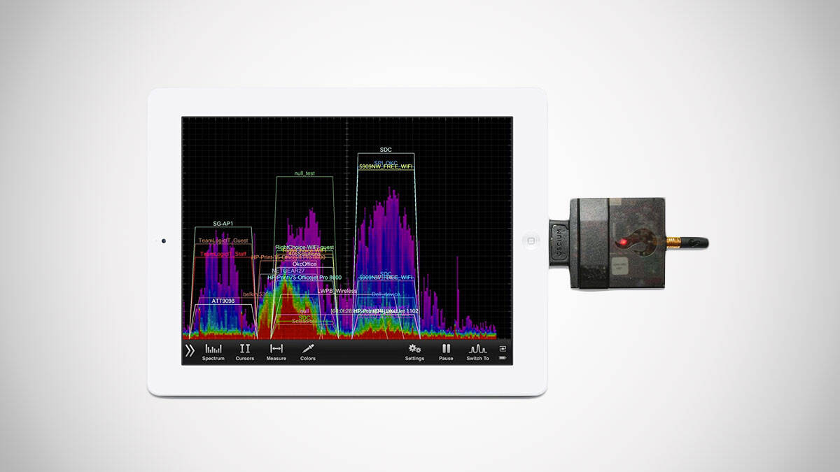 WiPry-Pro 2.4 GHz iOS Spectrum Analyzer - coolthings.us