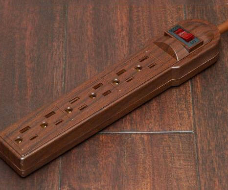 Wood Camouflaging Powerstrip - coolthings.us