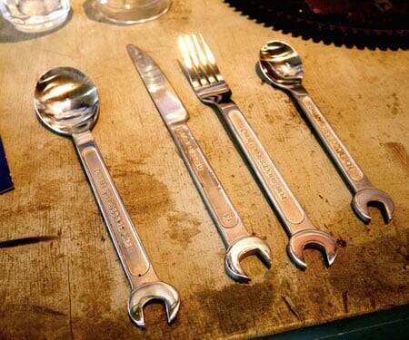 Wrench Cutlery Set