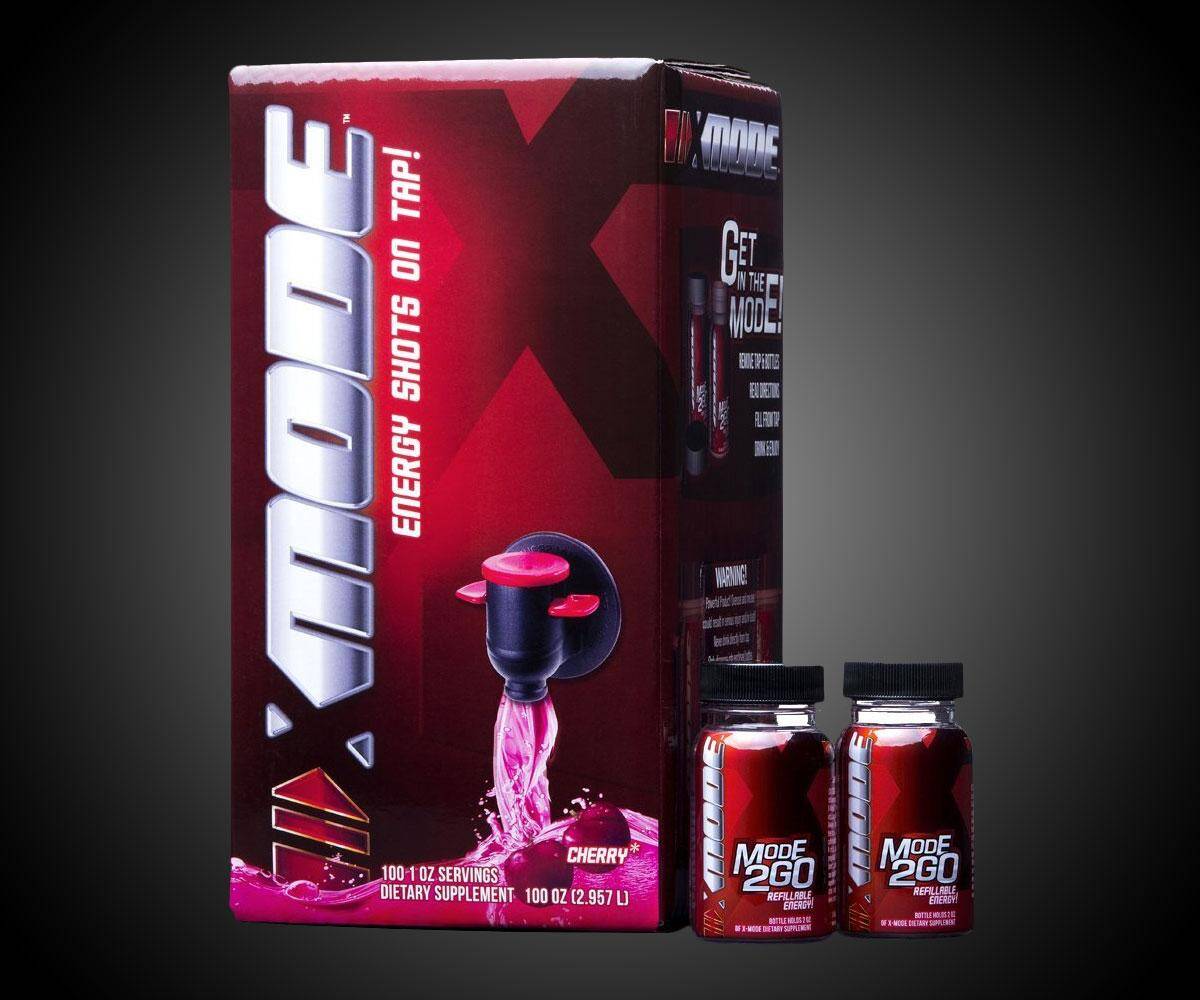 X-Mode Energy Shots on Tap