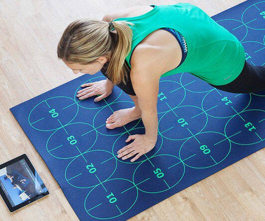 Yoga Learning Mat - //coolthings.us
