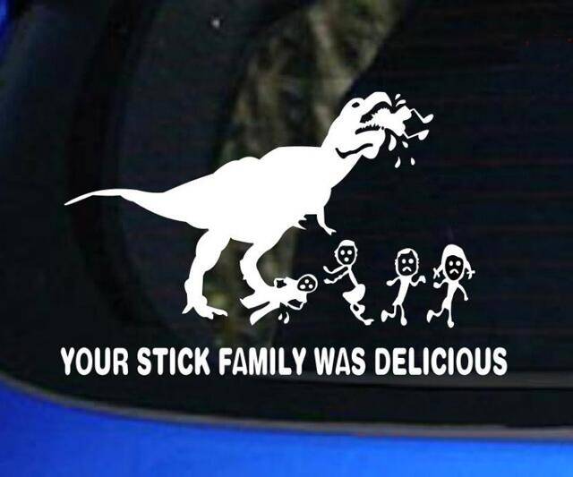 Your Stick Figure Family Was Delicious Decal - //coolthings.us