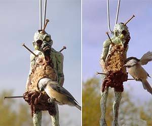 Zombie Bird Feeder - coolthings.us