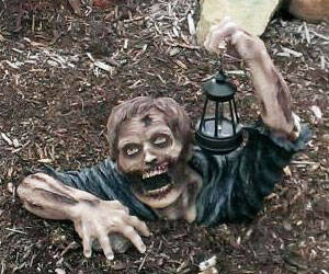 Solar Powered Garden Zombie - //coolthings.us