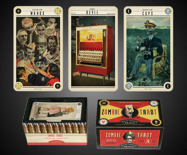 Zombie Tarot Cards - //coolthings.us