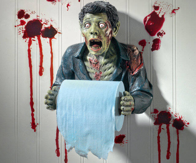 Zombie Toilet Paper Holder - coolthings.us