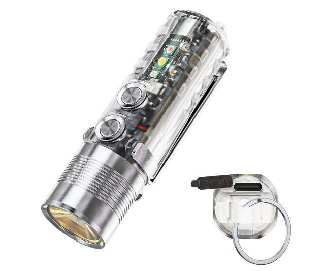 1000-Lumen Keychain Flashlight - //coolthings.us