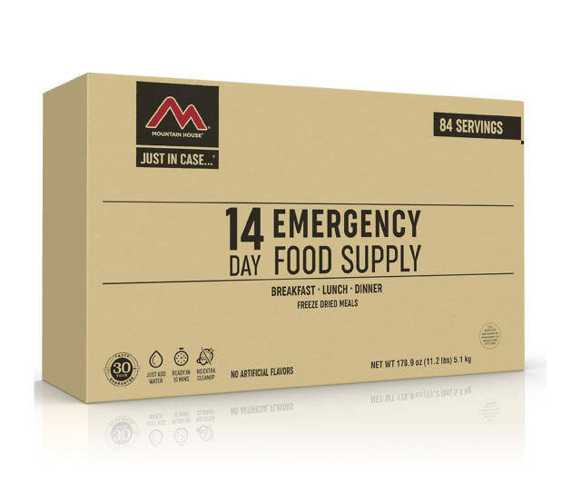 14-Day Emergency Food Supply - //coolthings.us