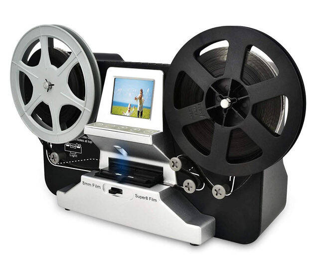 8mm & Super 8 Reel Film Digitizer - //coolthings.us