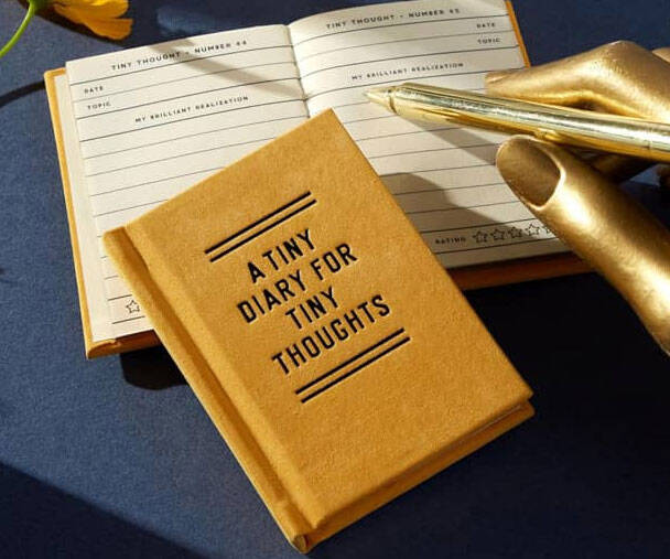 A Tiny Diary for Tiny Thoughts - //coolthings.us
