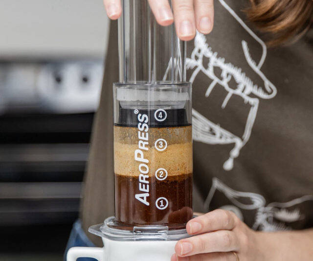 AeroPress Clear Coffee Press - //coolthings.us