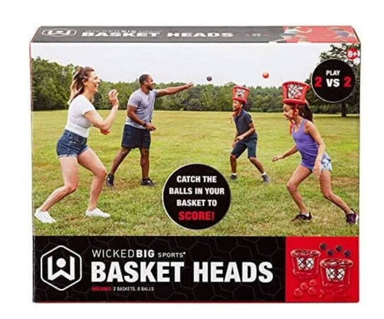 Basket Heads Lawn Game - //coolthings.us