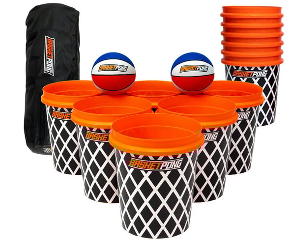 Basket Pong Lawn Game - //coolthings.us