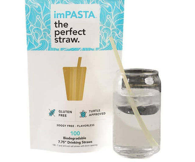 Biodegradable Pasta Drinking Straws - //coolthings.us