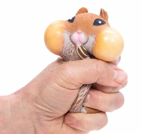 Chonky Cheeks Hamster Stress Toy - //coolthings.us