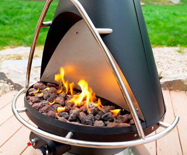 Cuisinart Chimenea Propane Fire Pit - //coolthings.us