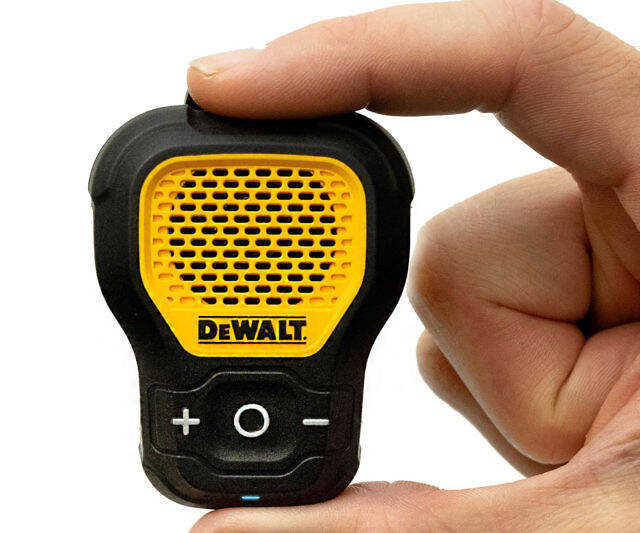 DeWALT Wearable Bluetooth Speaker