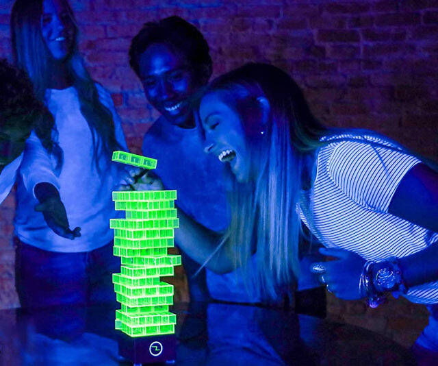 Electric Shocking Stacking Block Game - //coolthings.us