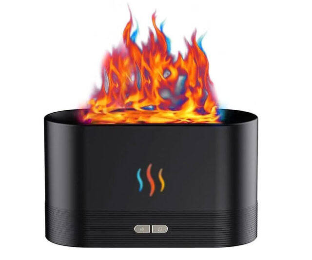 Flame Fireplace Essential Oil Diffuser - //coolthings.us