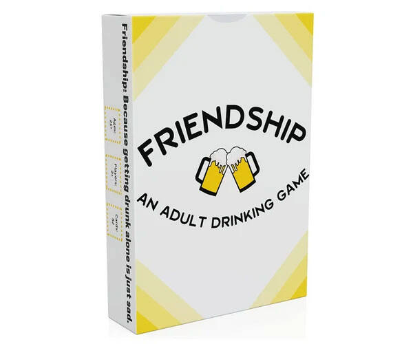 Friendship Adult Drinking Game - //coolthings.us
