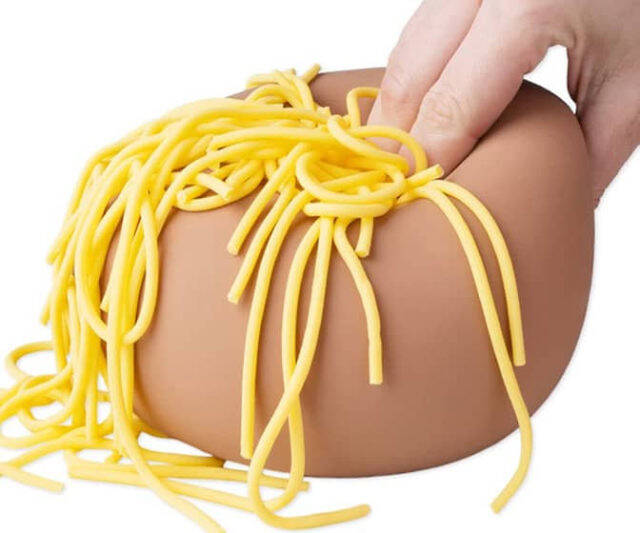 Giant Meatball Stress Ball - //coolthings.us