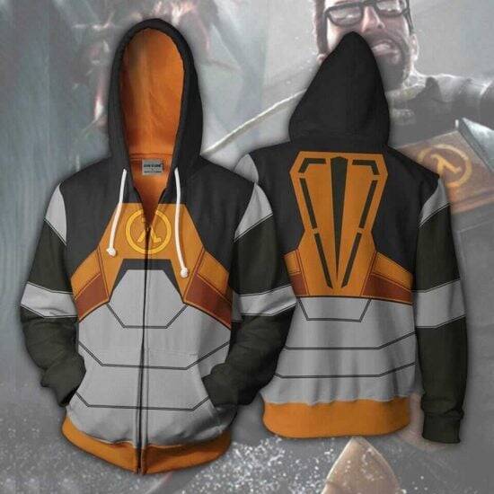 Gordon Freeman Hazard Suit Hoodie