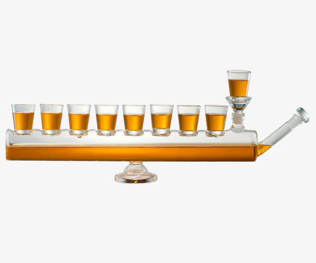 Hannukkah Menorah Decanter Set - //coolthings.us