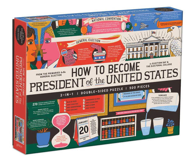 How To Become The President Puzzle - //coolthings.us