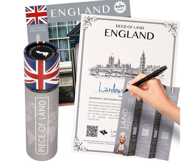 Official Deed To Land In England - //coolthings.us